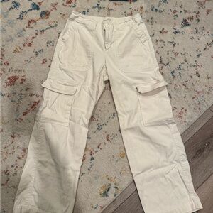 Cream/White Cargo Pants (Universal Thread)